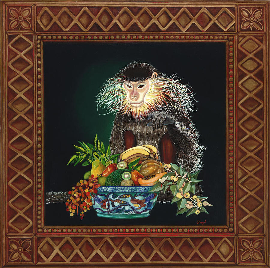Nature Painting - Contemplation by Mary Ann Gough Nature Painting - Contemplation by Mary Ann Gough
