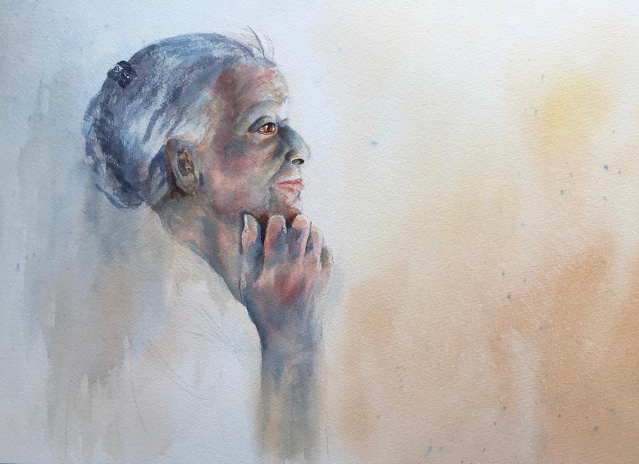 Contemplation Painting by Pat Dolan