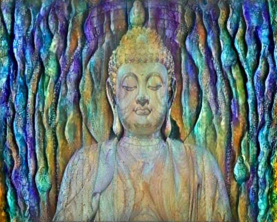 Contemplative Buddha CB-1 Digital Art by Artistic Mystic