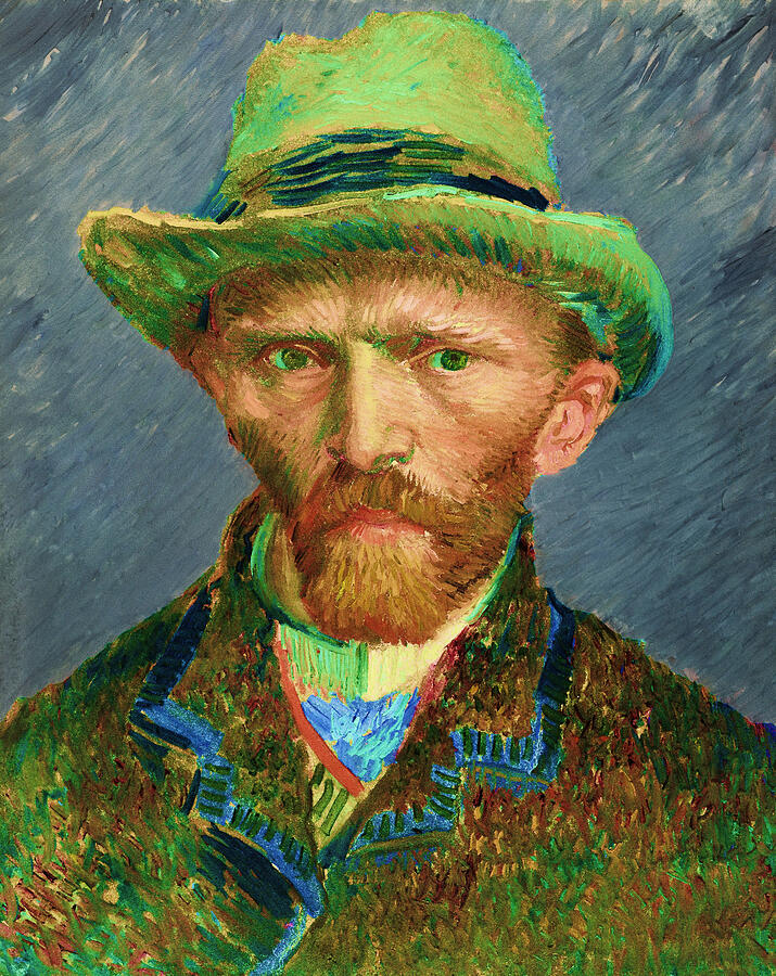 Contemporary 2 van Gogh Digital Art by David Bridburg