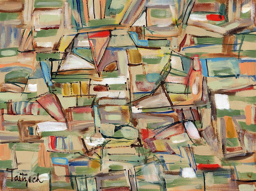Contemporary Art Forty-Eight Painting by Lynne Taetzsch