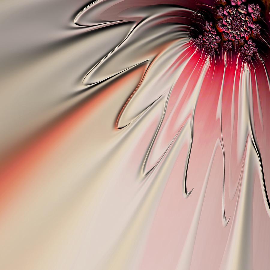 Contemporary Flower Digital Art by Bonnie Bruno