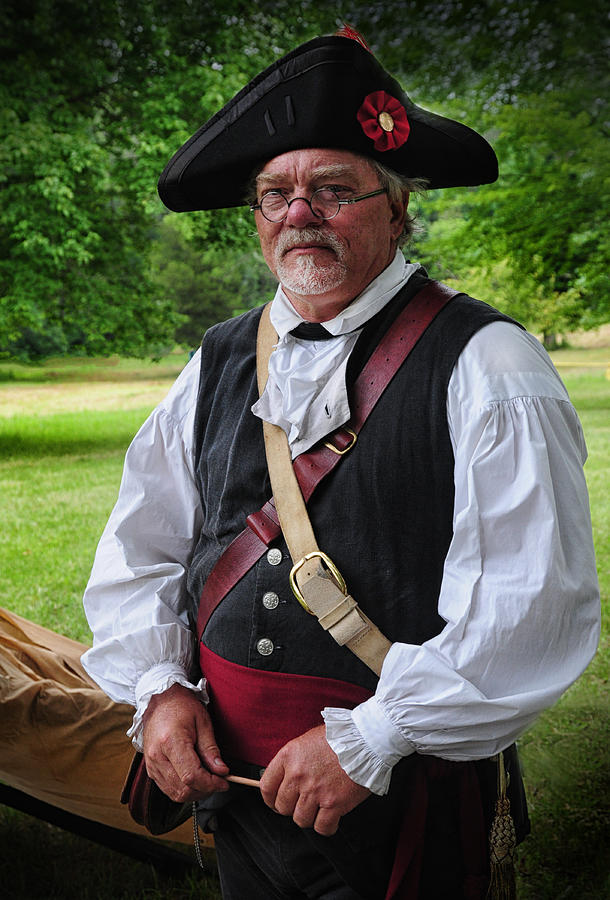 Continental Artillery Officer Photograph by Dave Mills