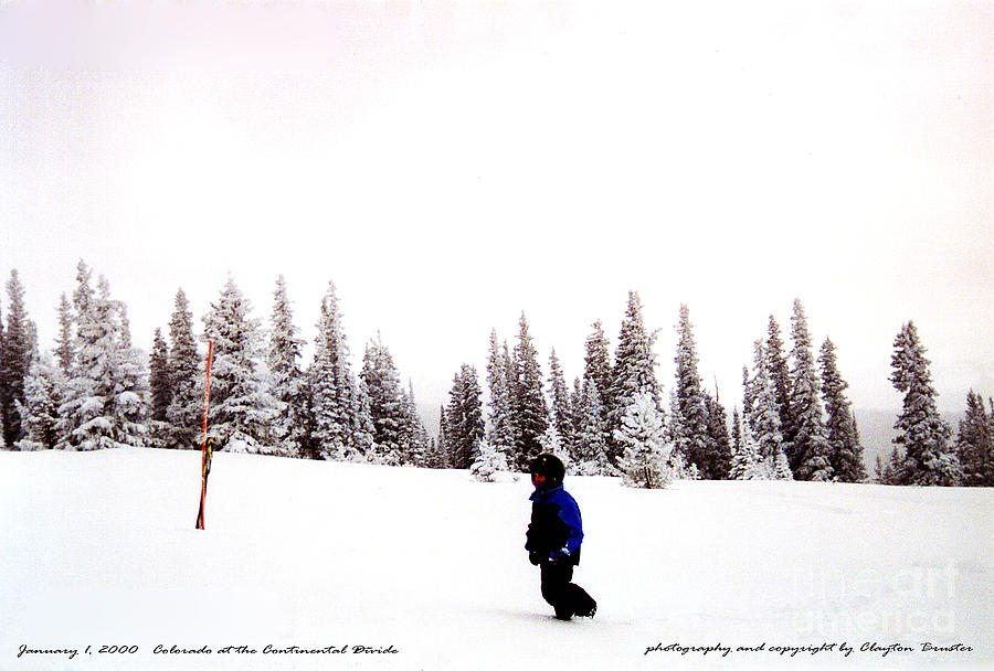 Continental Divide January 1 2000 Photograph by Clayton Bruster