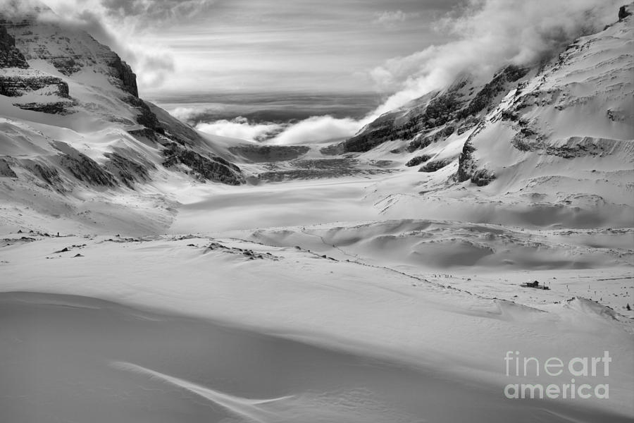 Contours Of Winter Black And White Photograph by Adam Jewell
