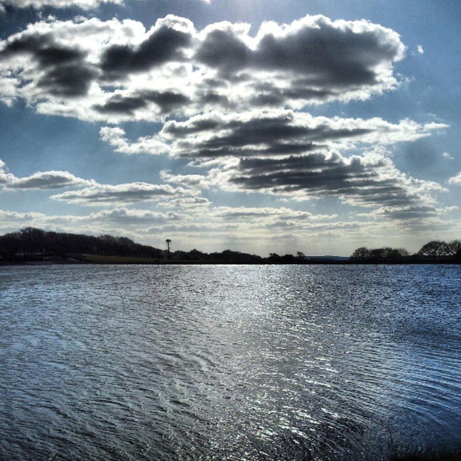 Clouds Photograph - Contrast. #sky #bolton #clouds by Jennie Davies