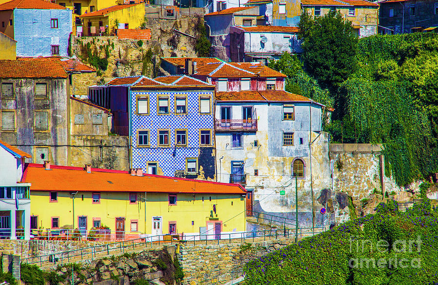 Porto Photograph - Contrasting Porto by Roberta Bragan