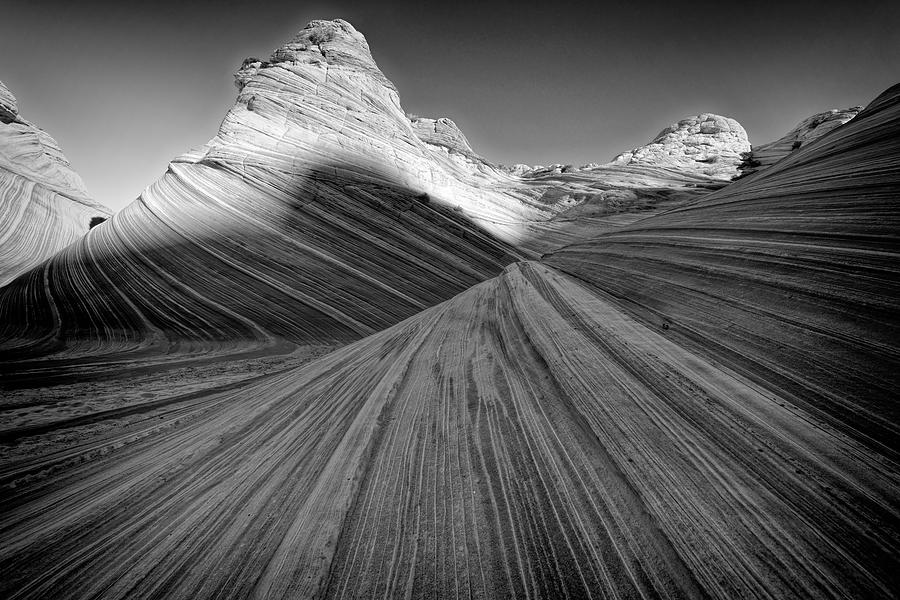 Contrasting Waves Photograph by Jonathan Davison