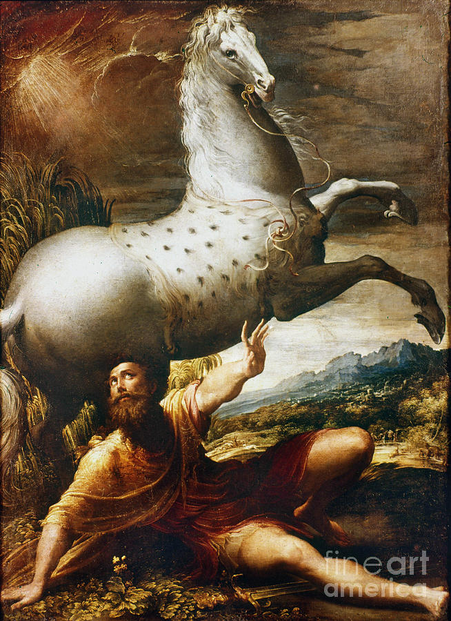 Conversion Of St. Paul Painting by Granger