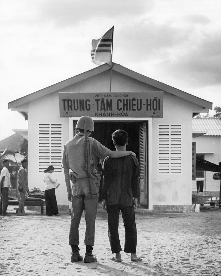 Converted Viet Cong Photograph by Underwood Archives