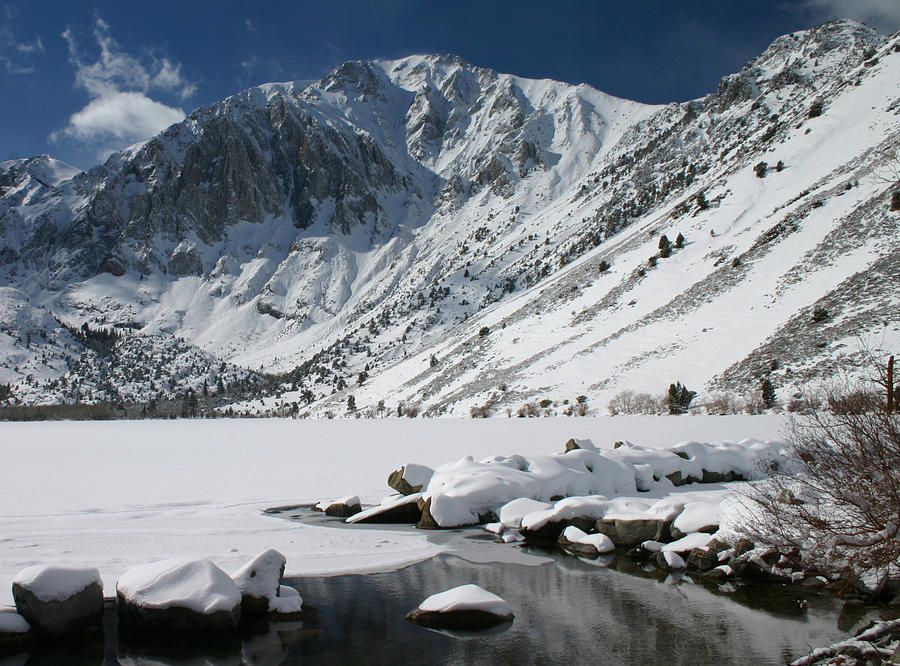 Convict Lake in Winter Photograph by Tom Kidd - Fine Art America