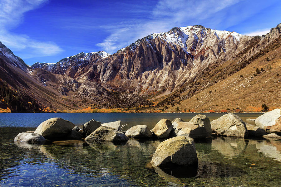 Mountain Photograph - Convict Lake by James Eddy