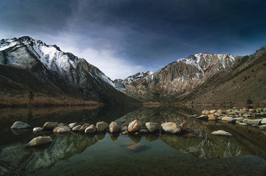 Mountain Photograph - Convict Lake by Ralph Vazquez