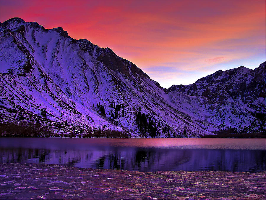 Convict Lake Sunset Photograph by Scott McGuire