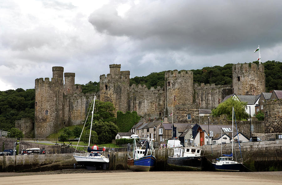 Conwy Castle - North Wales Photograph by Raymond and Eleta Kerr - Fine ...