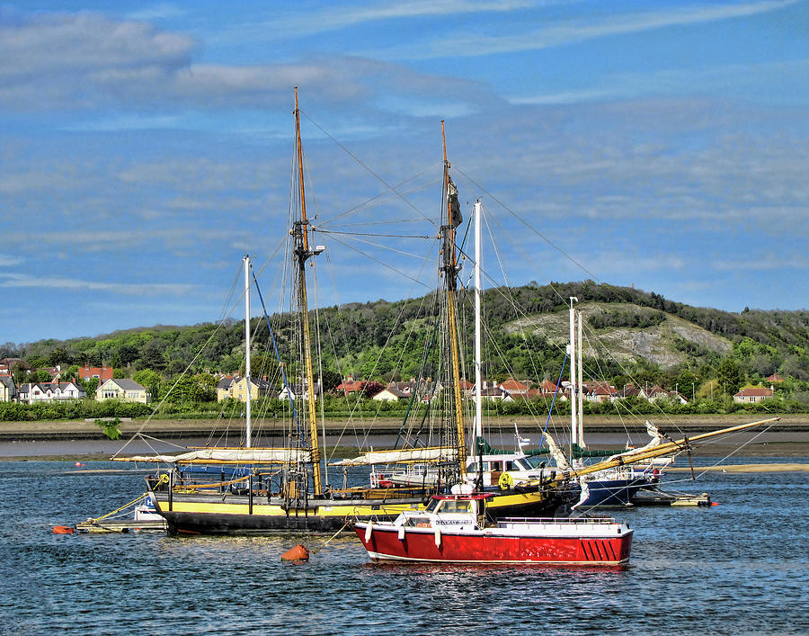 Conwy Harbour Photograph by Helaine Cummins