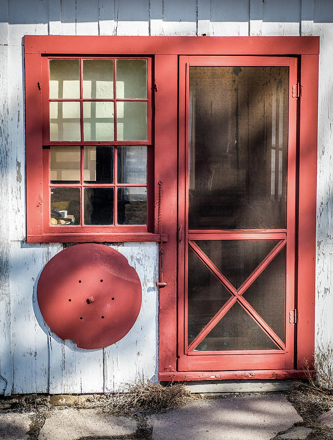 Cook Shack Door Photograph by Paul Freidlund
