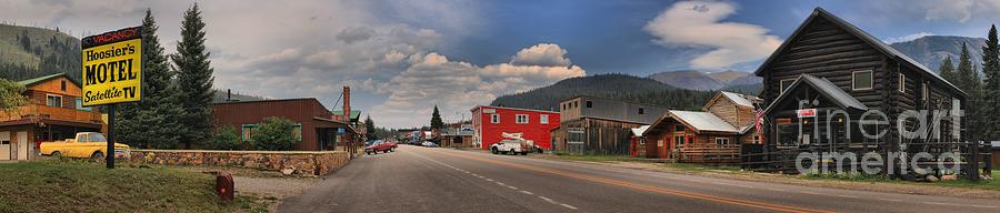 Cooke City Montana Main Street Photograph by Adam Jewell