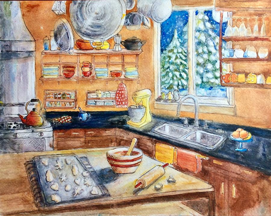 Kitchen paintings store