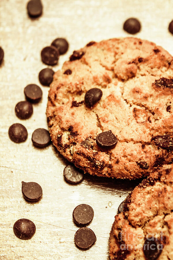 Cookies with chocolare chips Photograph by Jorgo Photography