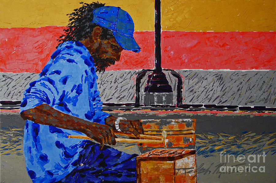 Cooking Up Some Smooth Jazz Painting by Art Mantia