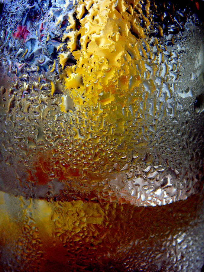 Condensation Photograph - Cool And Refreshing by Donna Blackhall