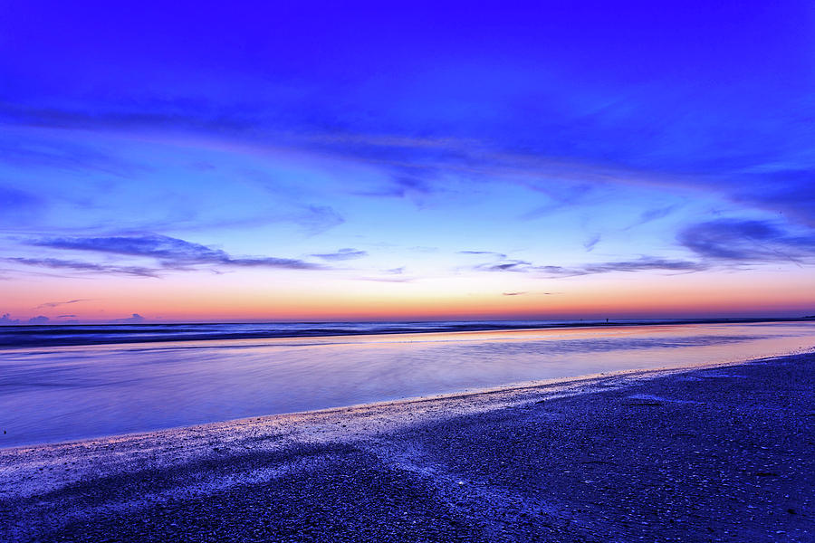 Cool Blue Sunset Photograph by Doug Camara