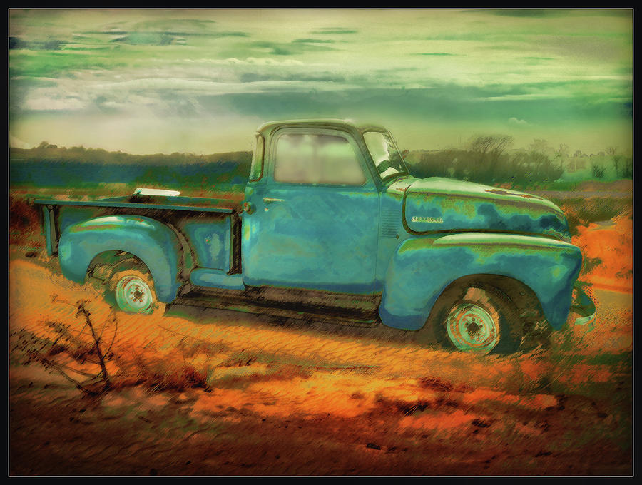 Cool Blues Photograph by John Anderson