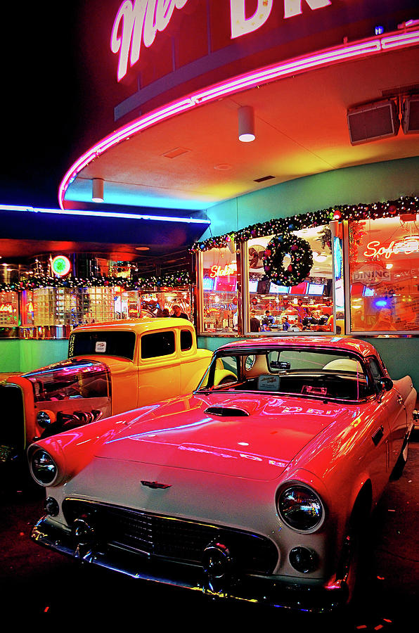 Cool Car Drive In Photograph by Susan Jacob - Fine Art America