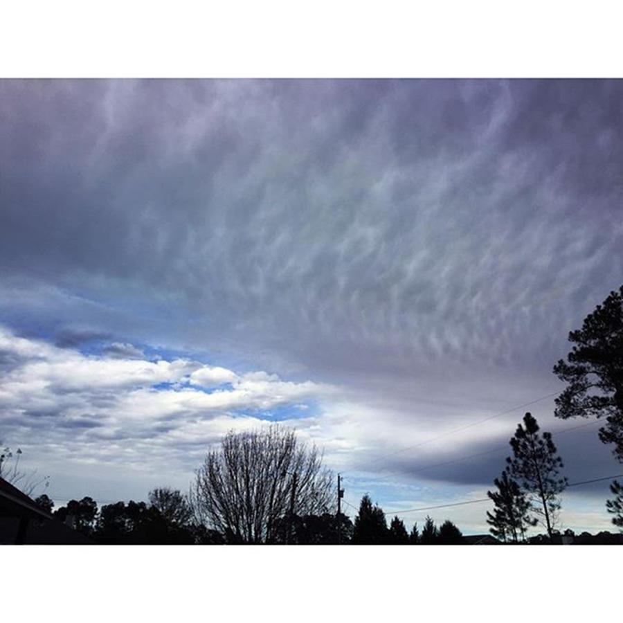 Cool Clouds Today.. Though Still Photograph by Joan McCool