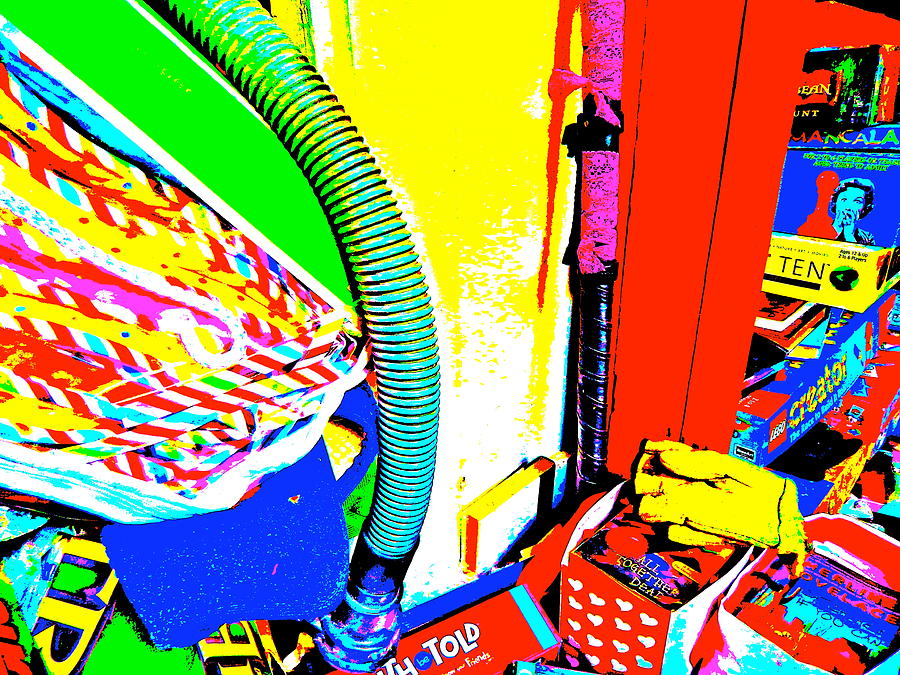 Cool Clutter 53 #1 Photograph by George Ramos