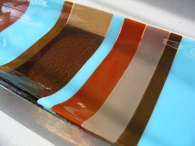Fused Glass Glass Art - Cool Hand Luke by Sarah Merrion Fused Glass Glass Art - Cool Hand Luke by Sarah Merrion