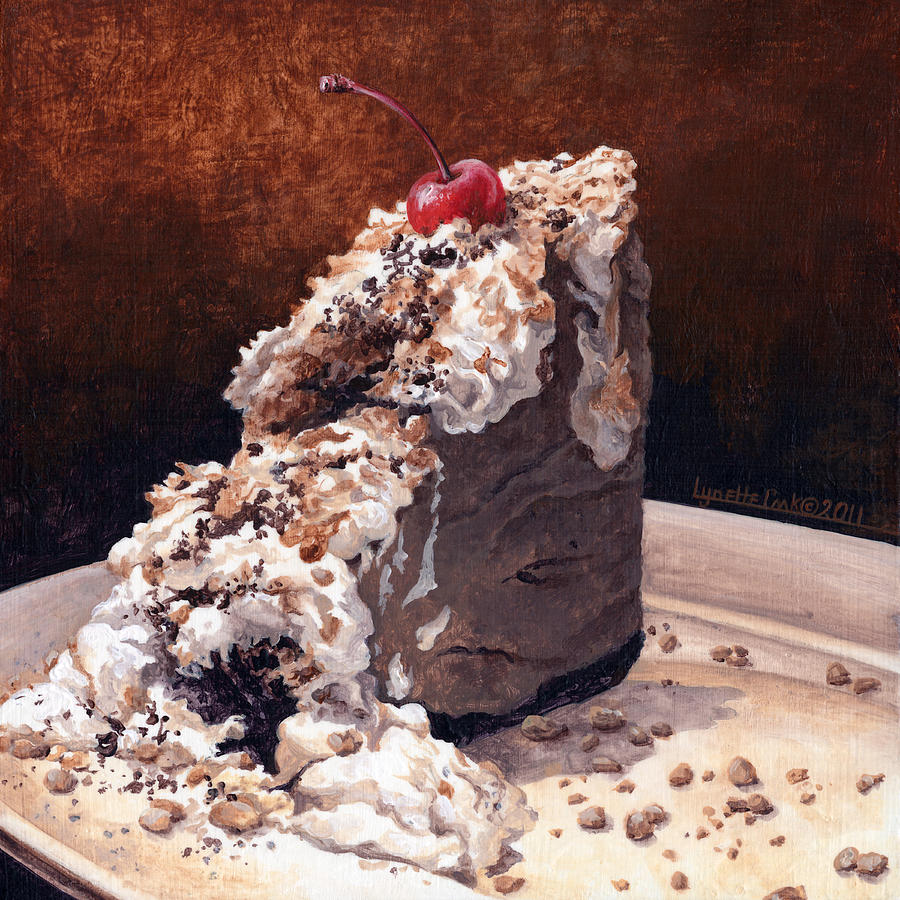 Cool Indulgence Painting by Lynette Cook