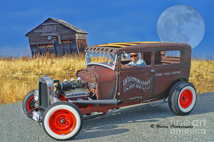 Cool Old Hot Rod Photograph by Randy Harris