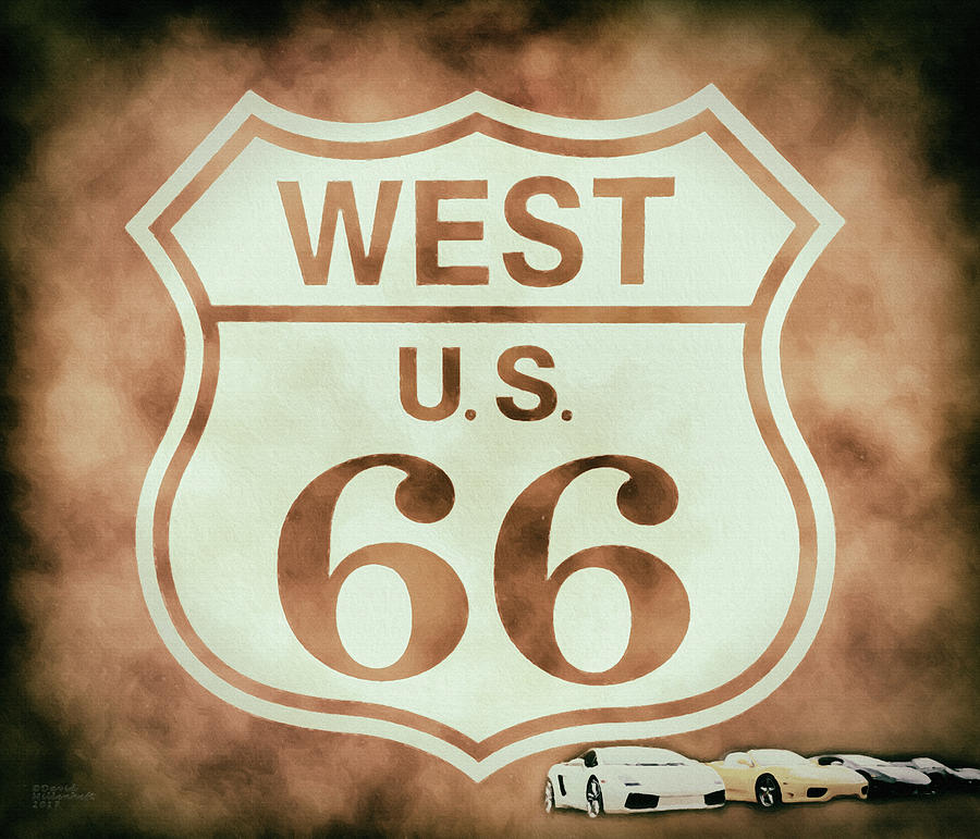 Cool Route 66 Photograph by David Millenheft