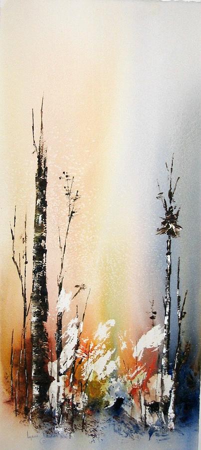 Cool Spring Painting by Lynne Parker