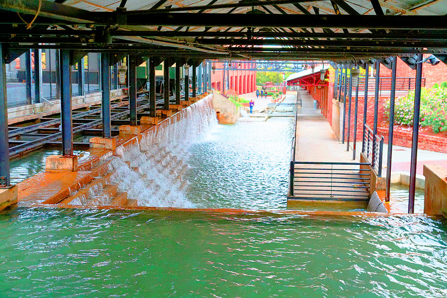 Colorful Photograph - Cool Water by William Hall Colorful Photograph - Cool Water by William Hall