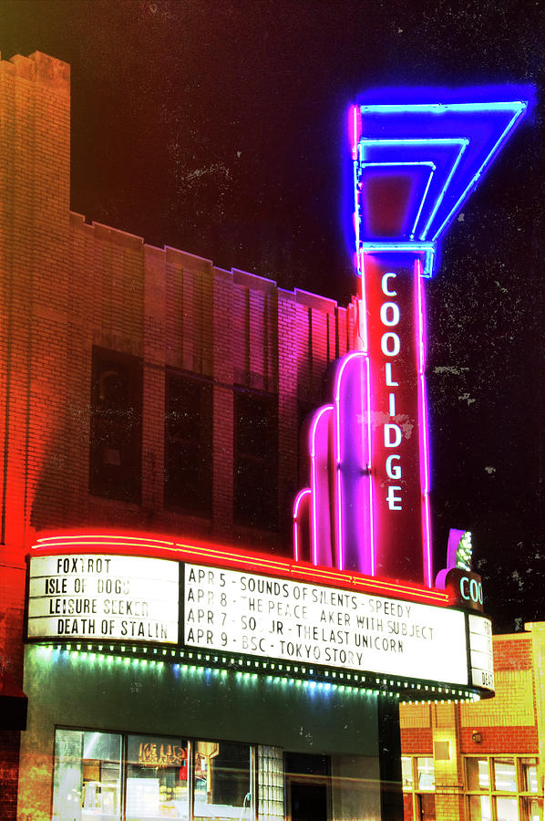 Coolidge Corner Theatre Photograph by Joann Vitali