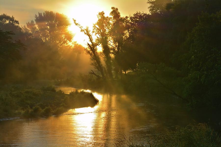 Coon Creek Rays Photograph by Bonfire Photography