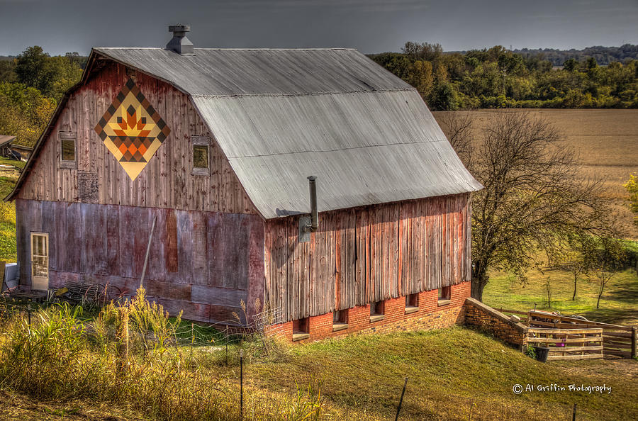 Cooper County, Barn Photograph by Al Griffin