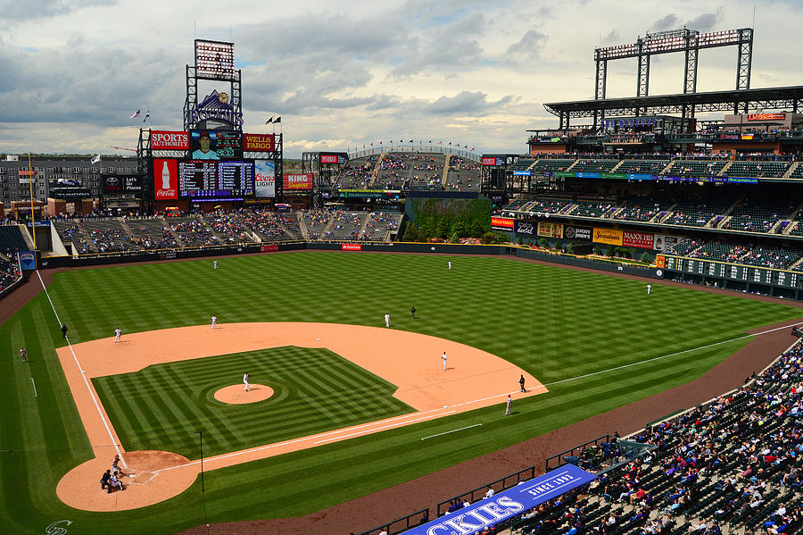 Coors Field, Home of the Rockies Photograph by James Kirkikis