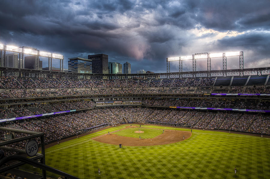 Coors Field Mood Photograph by Jessica Brooks