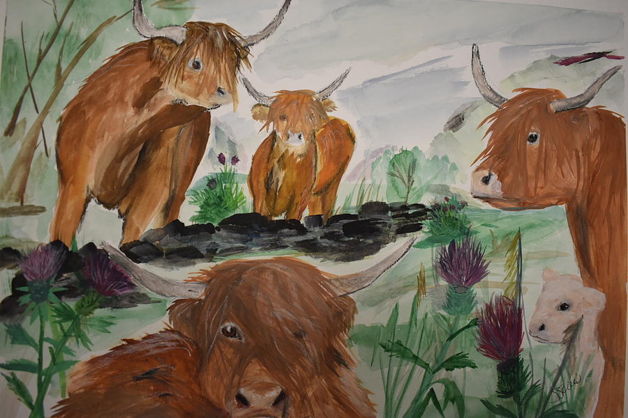 Coos Painting by Susan Voidets