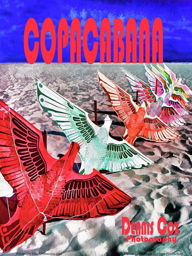 Copacabana Travel Poster Photograph