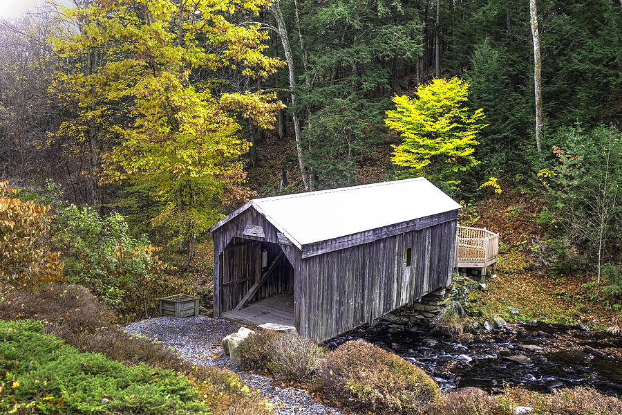 Copeland Covered Bridge, Edinburg, NY Photograph by Ray Summers ...