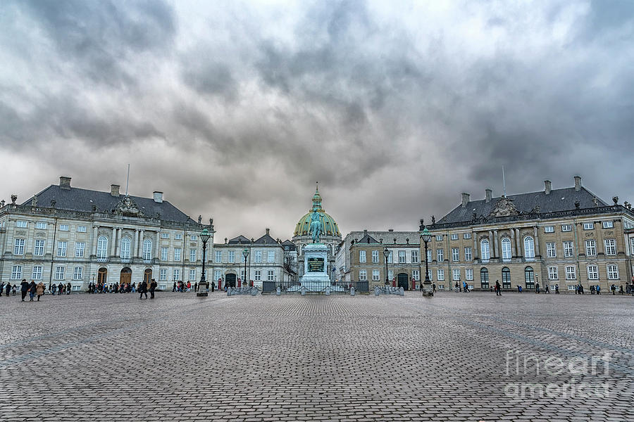 Copenhagen Amalienborg Palace Photograph by Antony McAulay