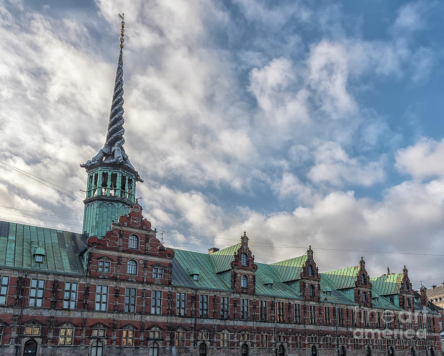Copenhagen Borsen Stock Exchange Photograph by Antony McAulay