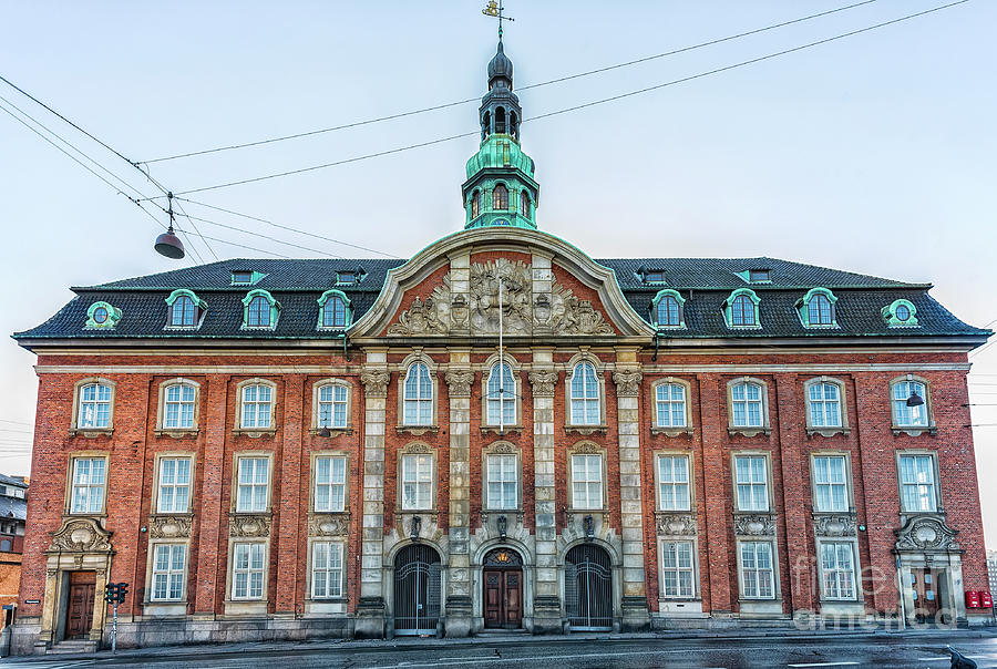 Copenhagen Post Office Building Photograph by Antony McAulay