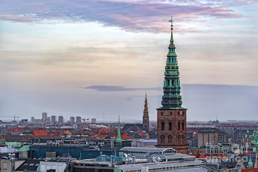 Copenhagen Skyline Photograph by Antony McAulay