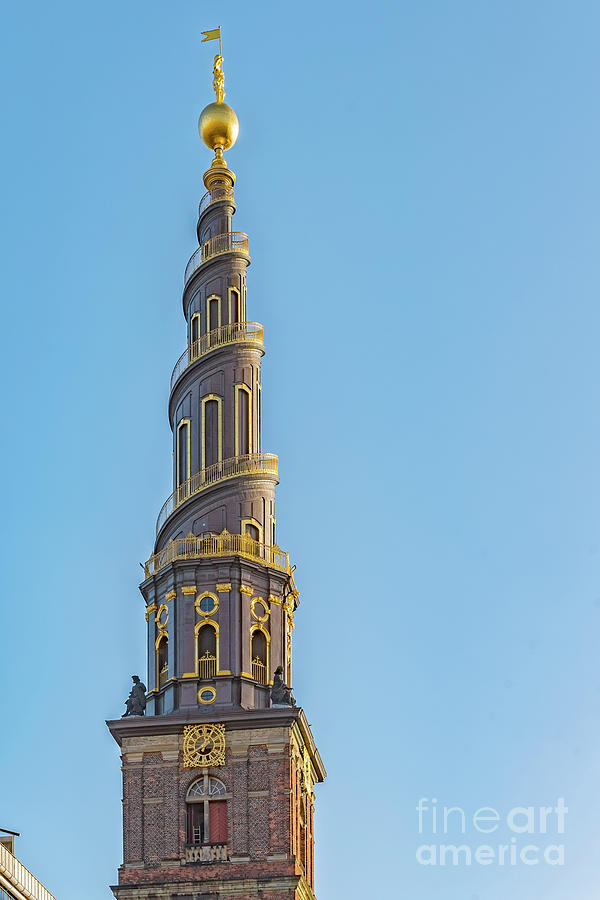 Copenhagen Vor Frelsers Kirke Photograph by Antony McAulay